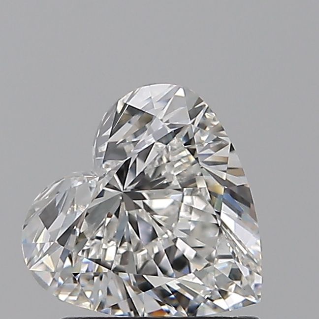 1.01 Carat Heart Loose Diamond, G, VVS2, Super Ideal, GIA Certified | Thumbnail
