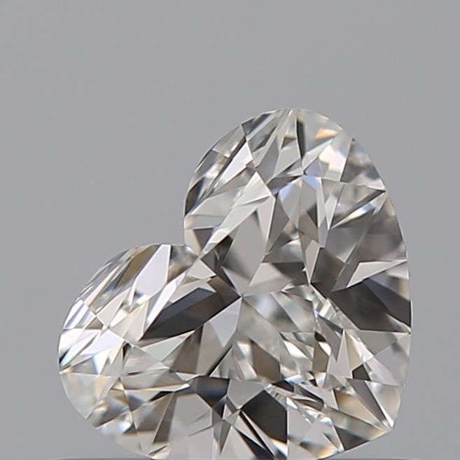 0.44 Carat Heart Loose Diamond, G, IF, Ideal, GIA Certified