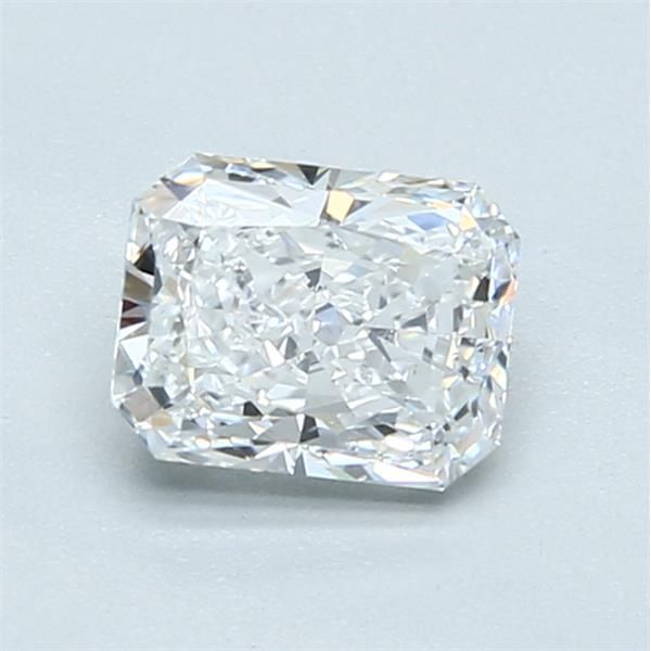 0.90 Carat Radiant Loose Diamond, D, SI1, Very Good, GIA Certified | Thumbnail