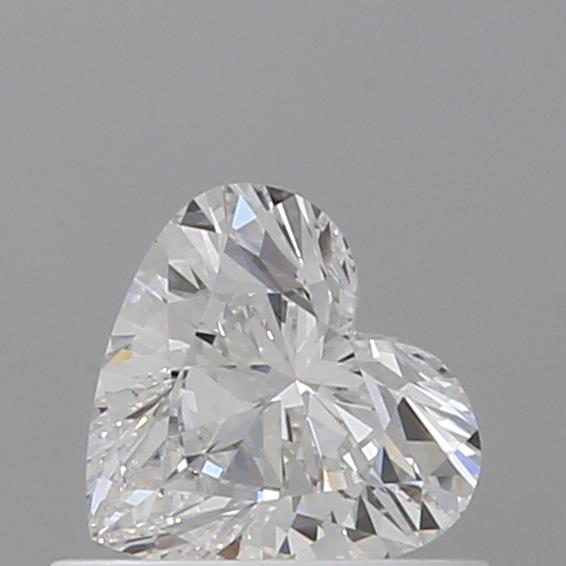 0.51 Carat Heart Loose Diamond, G, VVS1, Super Ideal, GIA Certified