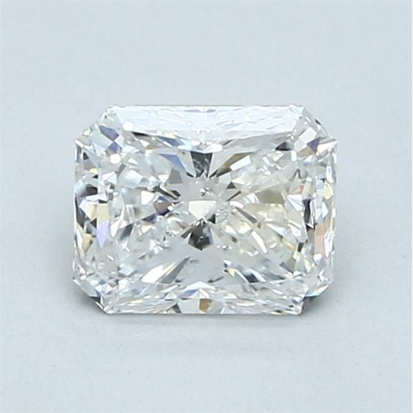 1.01 Carat Radiant Loose Diamond, F, SI2, Super Ideal, GIA Certified | Thumbnail