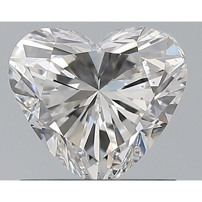 1.00 Carat Heart Loose Diamond, F, VS2, Ideal, GIA Certified | Thumbnail