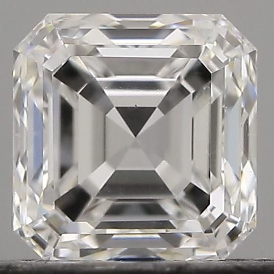 0.53 Carat Asscher Loose Diamond, E, VS2, Ideal, GIA Certified