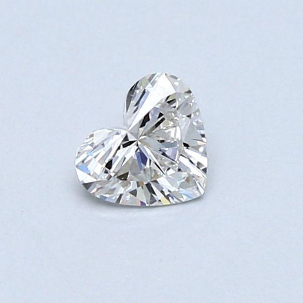 0.32 Carat Heart Loose Diamond, G, VVS2, Ideal, GIA Certified