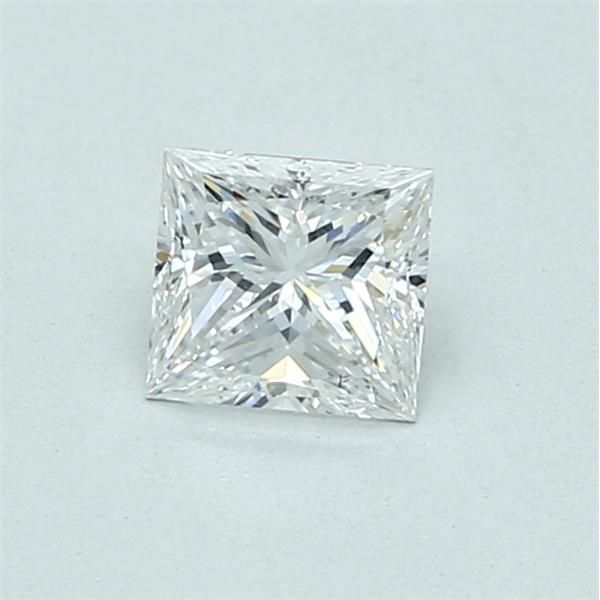 0.52 Carat Princess Loose Diamond, E, VS2, Super Ideal, GIA Certified