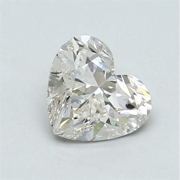1.01 Carat Heart Loose Diamond, J, SI1, Super Ideal, GIA Certified | Thumbnail