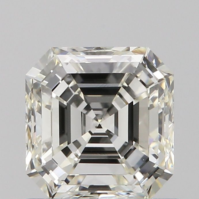 0.72 Carat Asscher Loose Diamond, K, VVS2, Ideal, GIA Certified