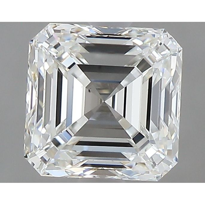 0.74 Carat Asscher Loose Diamond, H, VS2, Super Ideal, GIA Certified | Thumbnail