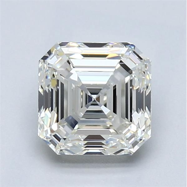 1.72 Carat Asscher Loose Diamond, J, VS1, Super Ideal, GIA Certified